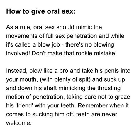 how to suck.dick|How to Give a Blowjob: Step